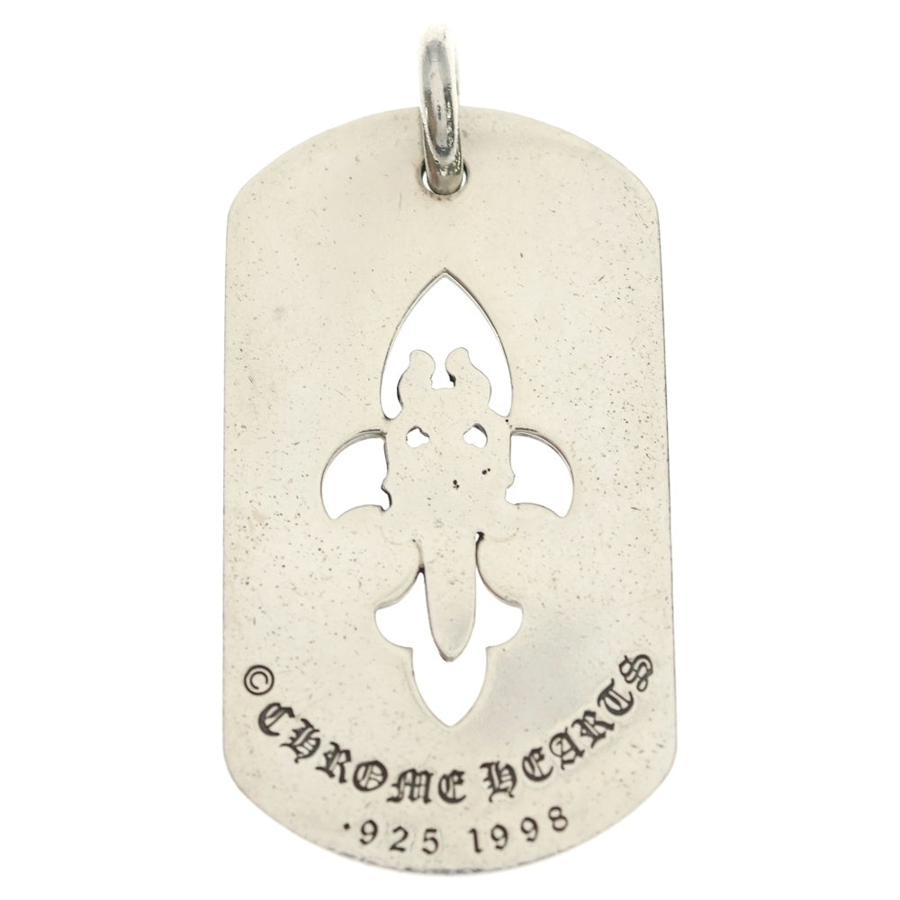 CHROME HEARTS(クロムハーツ) D TAG LRG FLE DAG フレアダガードッグタグ ラージドッグタグネックレストップ