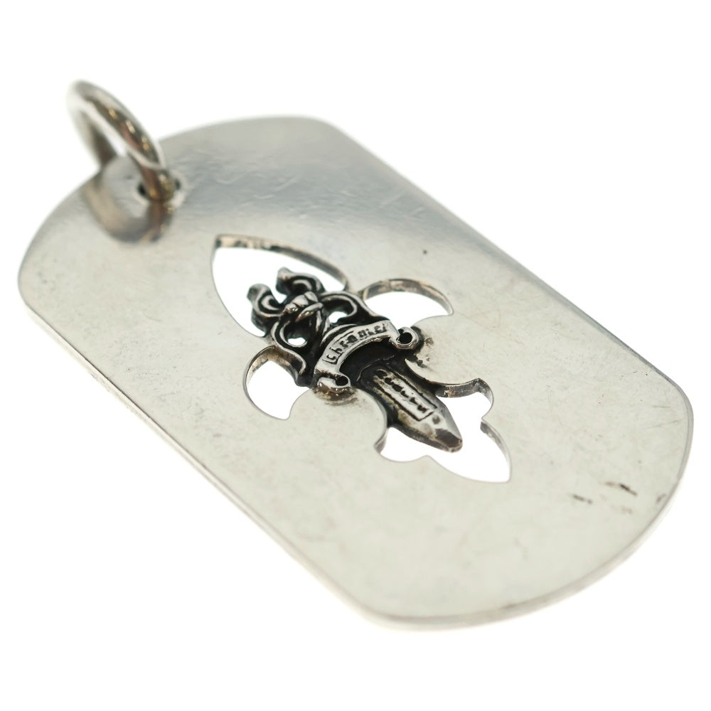 CHROME HEARTS(クロムハーツ) D TAG LRG FLE DAG フレアダガードッグタグ ラージドッグタグネックレストップ
