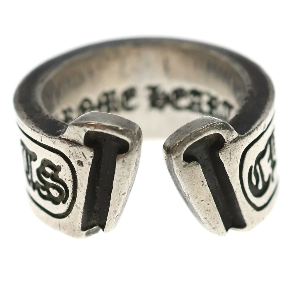 CHROME HEARTS(クロムハーツ) LG SCROLL LABEL ラージスクロールラベル シルバーリング