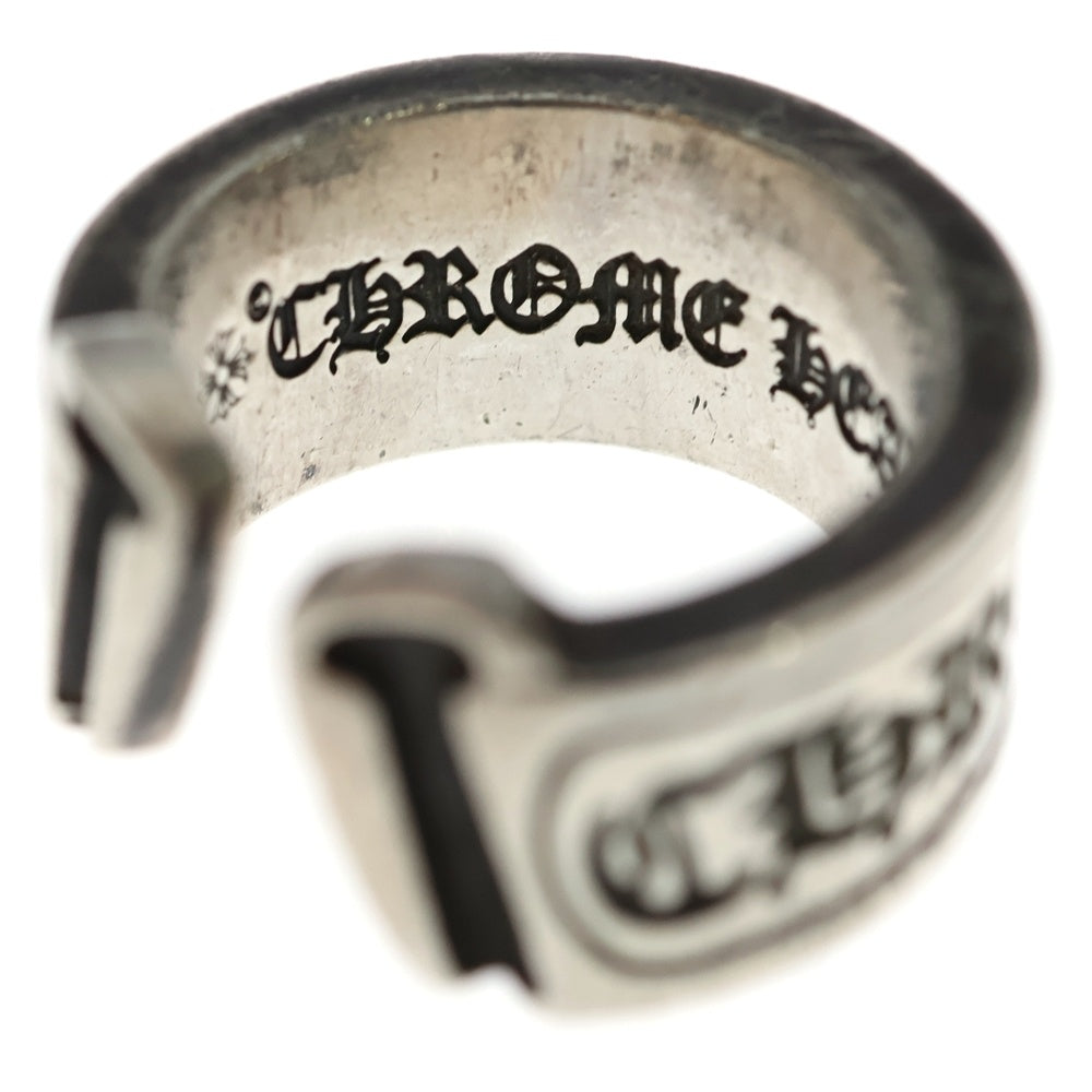 CHROME HEARTS(クロムハーツ) LG SCROLL LABEL ラージスクロールラベル シルバーリング