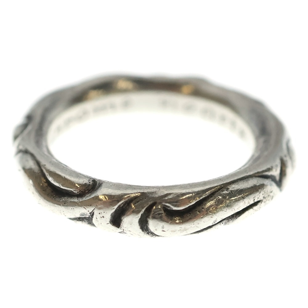 CHROME HEARTS(クロムハーツ) SCRL BAND スクロールバンド シルバーリング