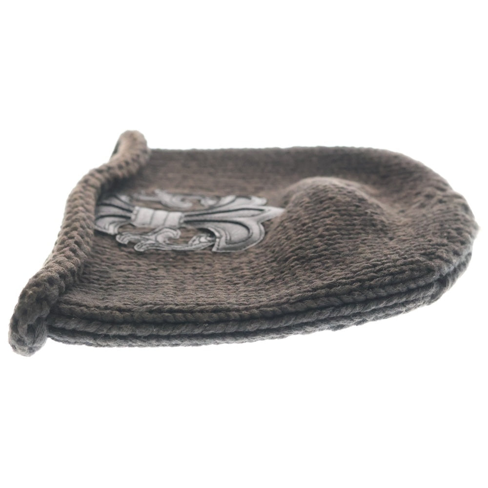 CHROME HEARTS(クロムハーツ) BS FLARE BEANIE BSフレアパッチ付きコットンビーニー帽子