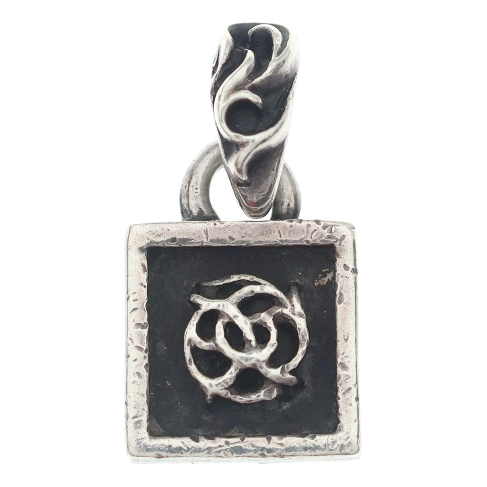 CHROME HEARTS(クロムハーツ) FRAMED FLRL フレームド フローラル チャーム ペンダントトップ シルバー