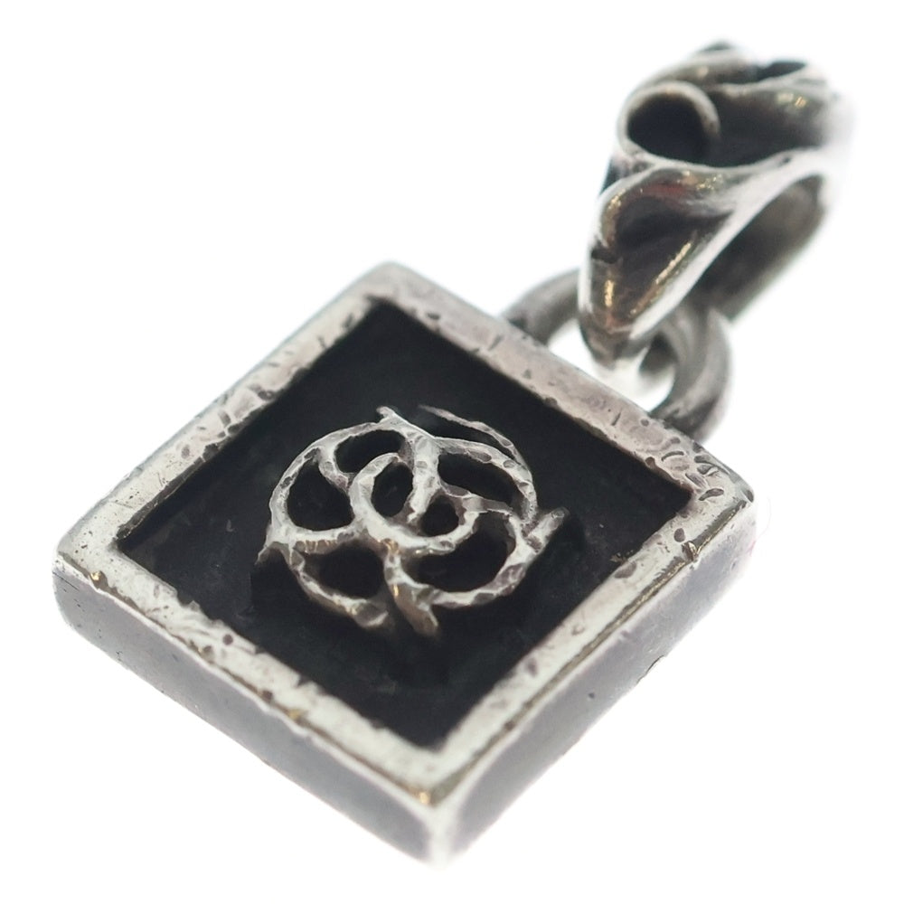 CHROME HEARTS(クロムハーツ) FRAMED FLRL フレームド フローラル チャーム ペンダントトップ シルバー