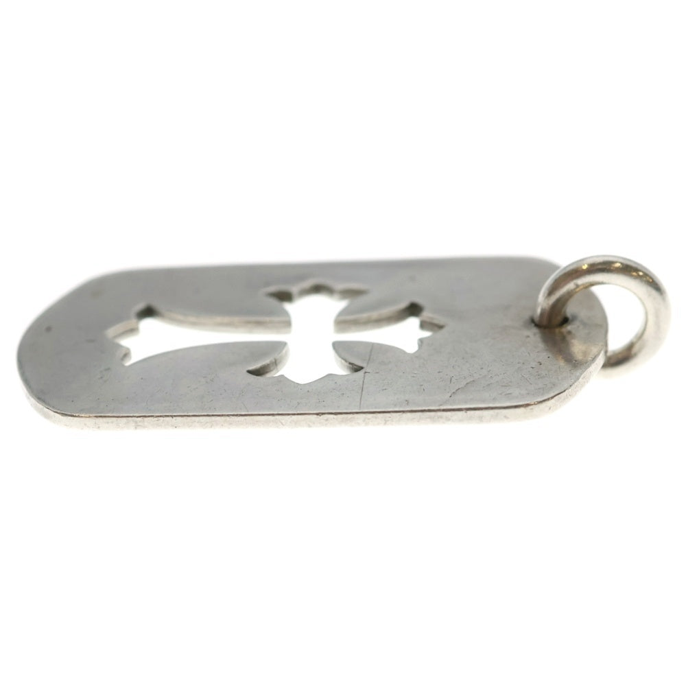 CHROME HEARTS(クロムハーツ) D TAG LRG CO CRS カットアウトクロス ラージドッグタグネックレストップ