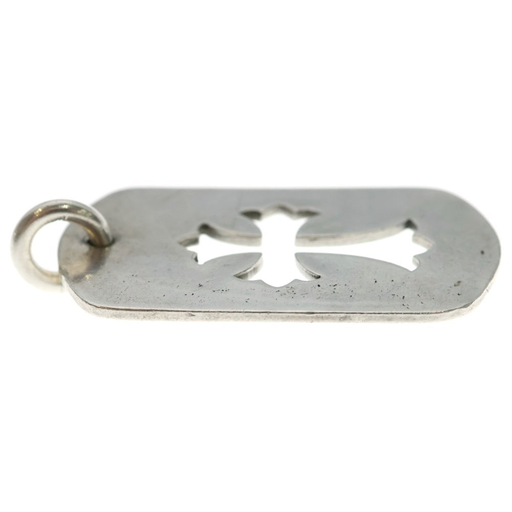CHROME HEARTS(クロムハーツ) D TAG LRG CO CRS カットアウトクロス ラージドッグタグネックレストップ
