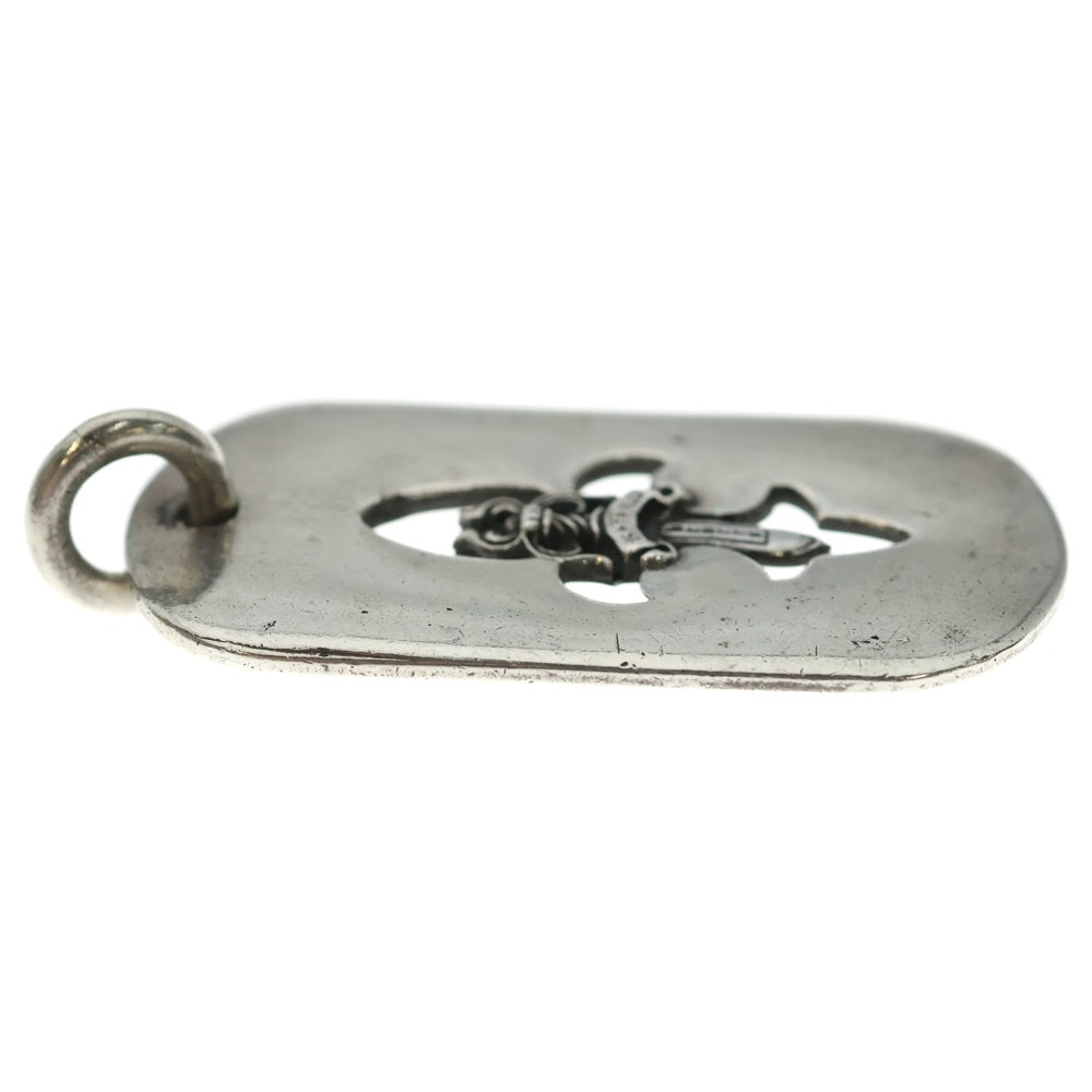 CHROME HEARTS(クロムハーツ) D TAG LRG FLE DAG フレアダガードッグタグ ラージドッグタグネックレストップ