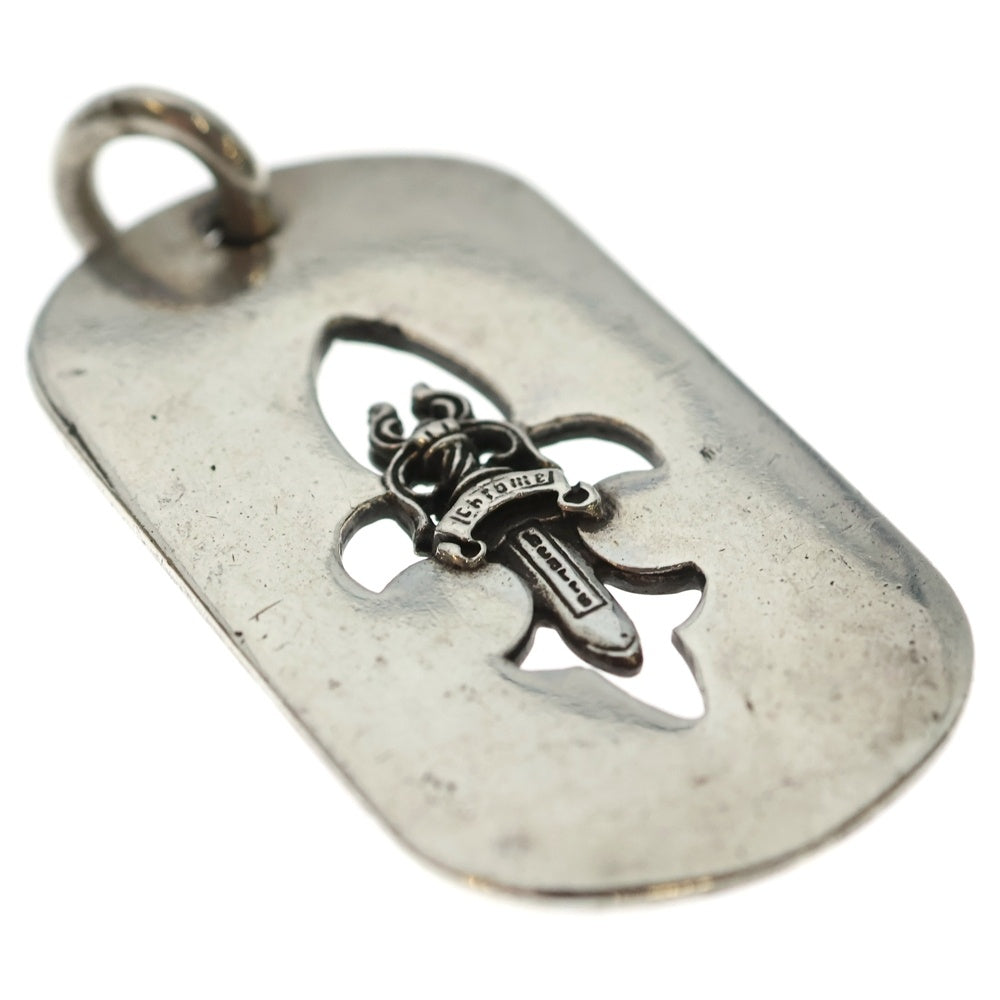 CHROME HEARTS(クロムハーツ) D TAG LRG FLE DAG フレアダガードッグタグ ラージドッグタグネックレストップ