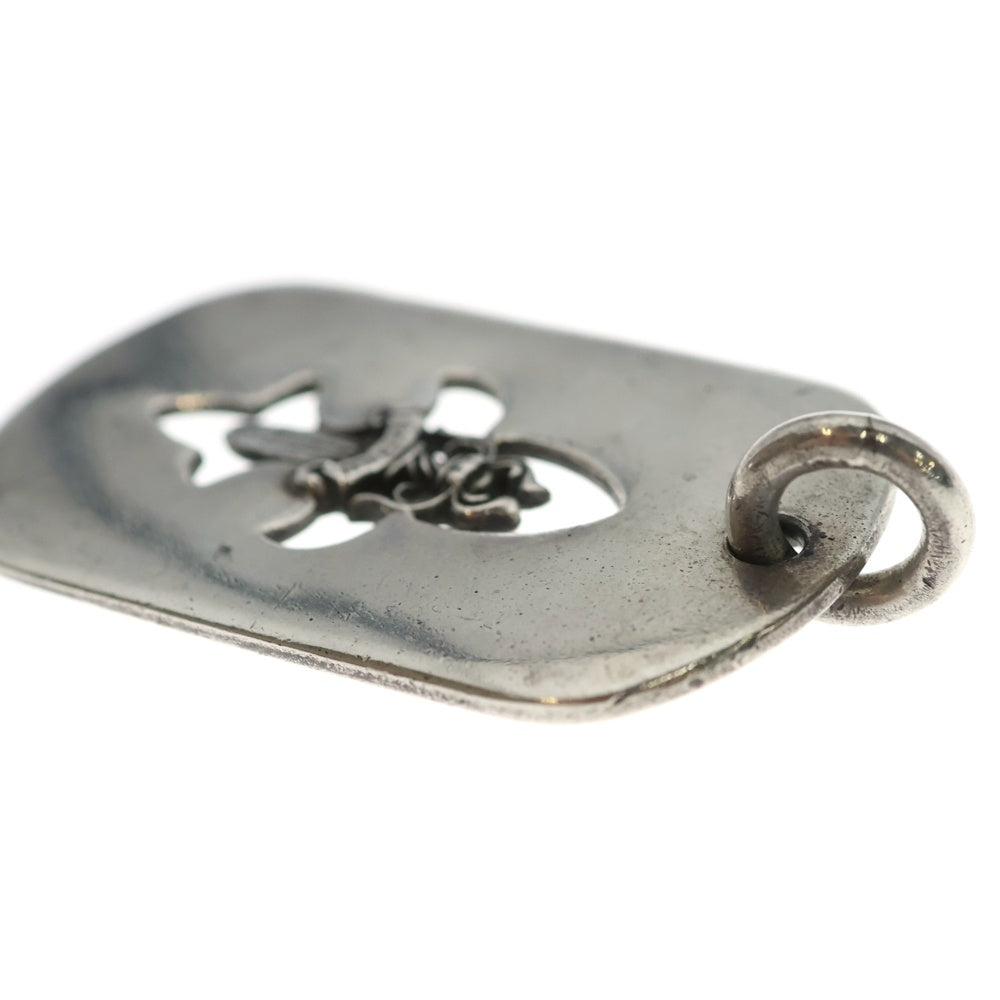 CHROME HEARTS(クロムハーツ) D TAG LRG FLE DAG フレアダガードッグタグ ラージドッグタグネックレストップ