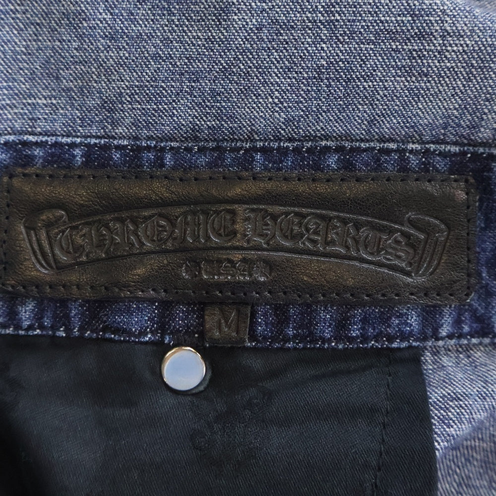 CHROME HEARTS(クロムハーツ) OVERALL クロスボールボタンデニムオーバーオール