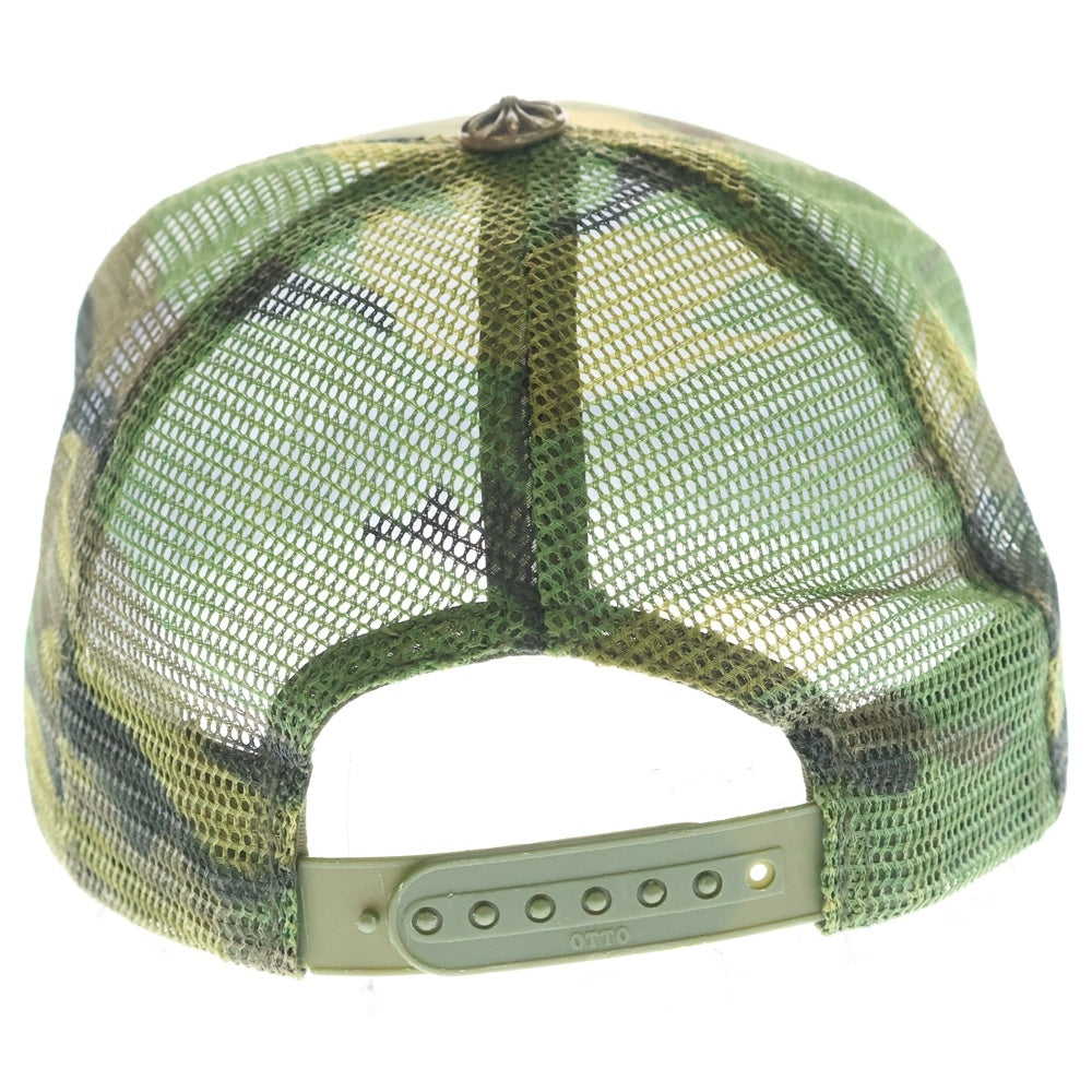 CHROME HEARTS(クロムハーツ) TRUCKER CAP トラッカーキャップ CHパッチクロスボール付カモフラメッシュ帽子