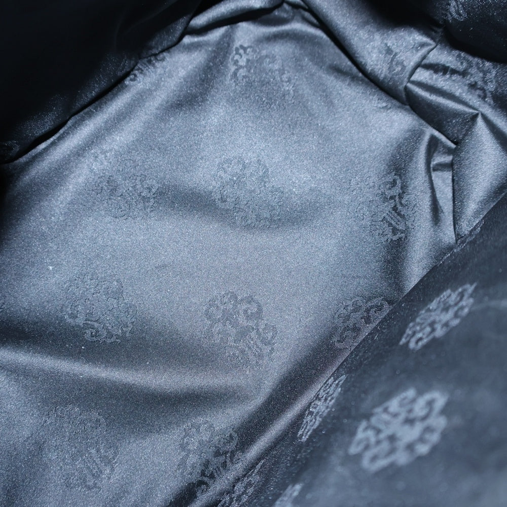 CHROME HEARTS(クロムハーツ) 3PC ショルダーグロメット付き レザーバック ブラック レディース