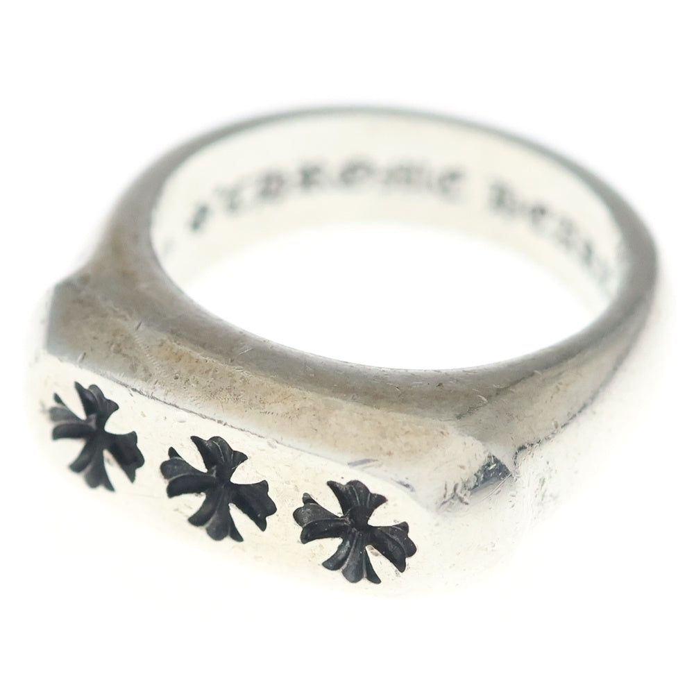 CHROME HEARTS(クロムハーツ) LIL PJ 3CH PLUS リル PJ 3CHプラスシルバーリング シルバー