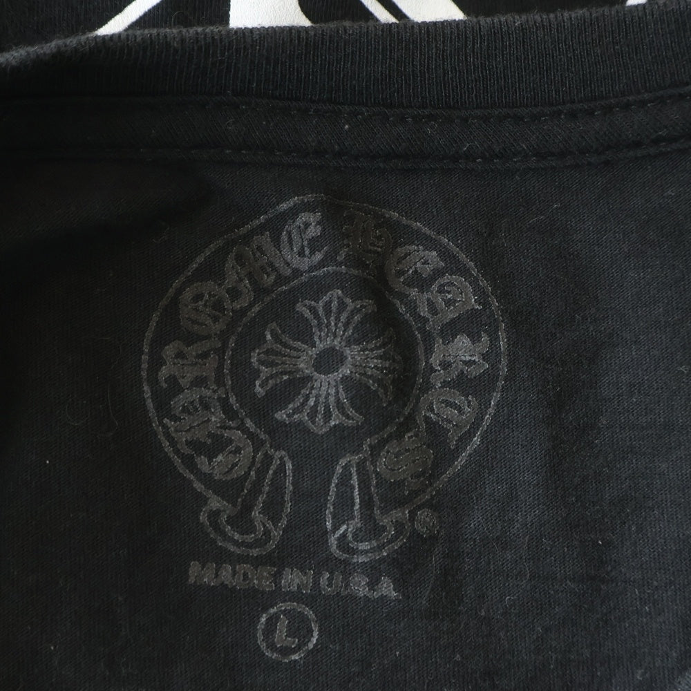 CHROME HEARTS(クロムハーツ) CH L S 1 袖フローラルプリント長袖カットソー