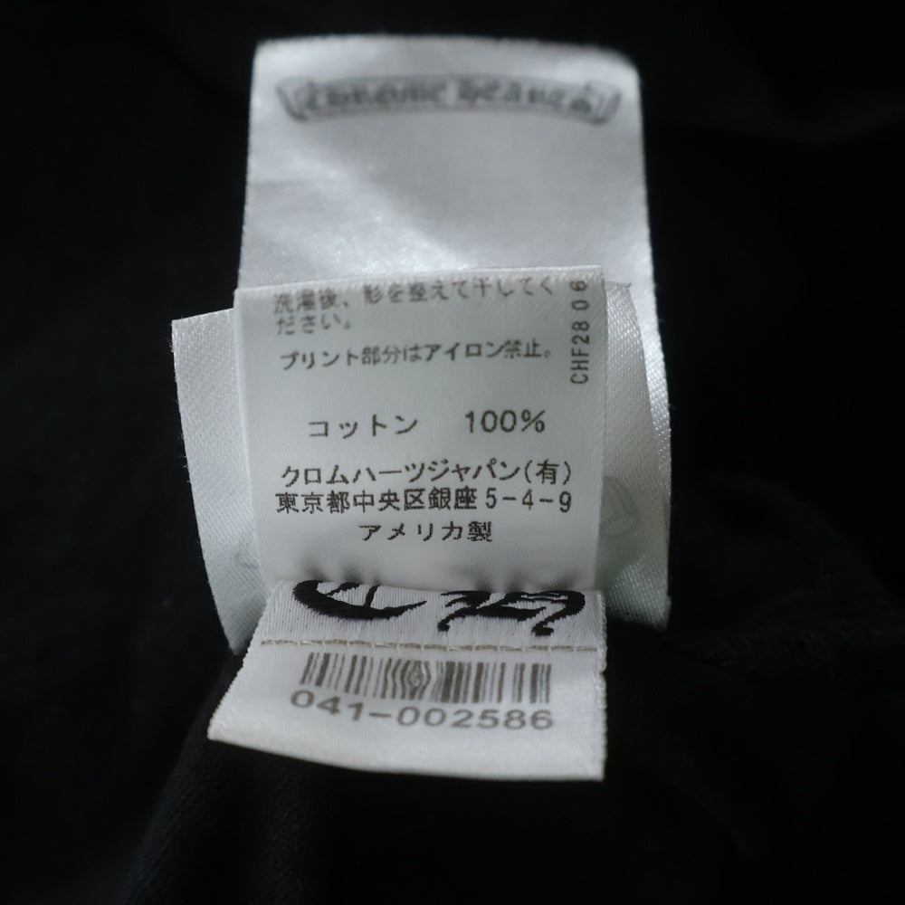 CHROME HEARTS(クロムハーツ) CH L S 1 袖フローラルプリント長袖カットソー
