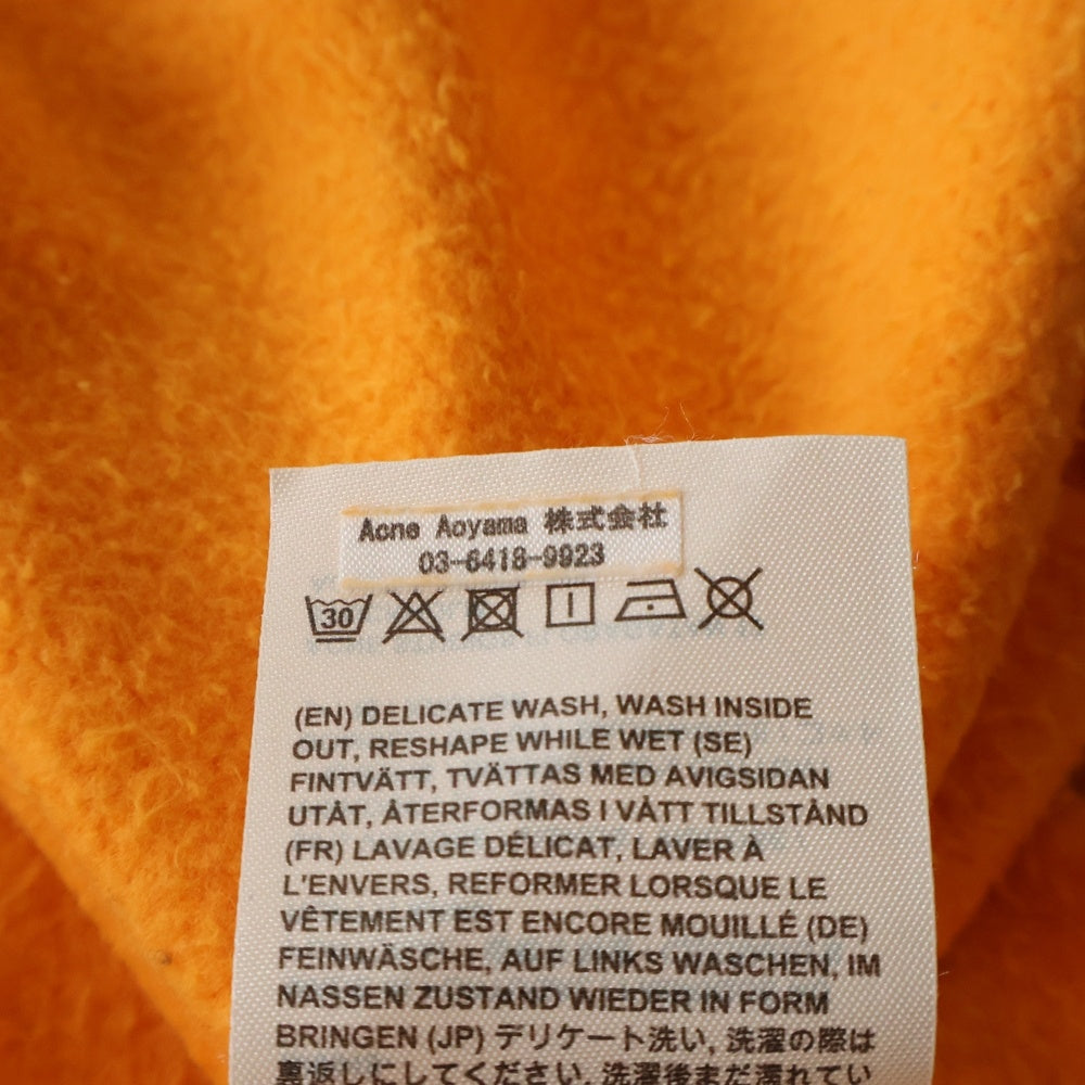 Acne Studios(アクネ ストゥディオズ) Logo Neck SweatShirt FN-MN-SWEA000080 ネック ロゴ スウェット オレンジ