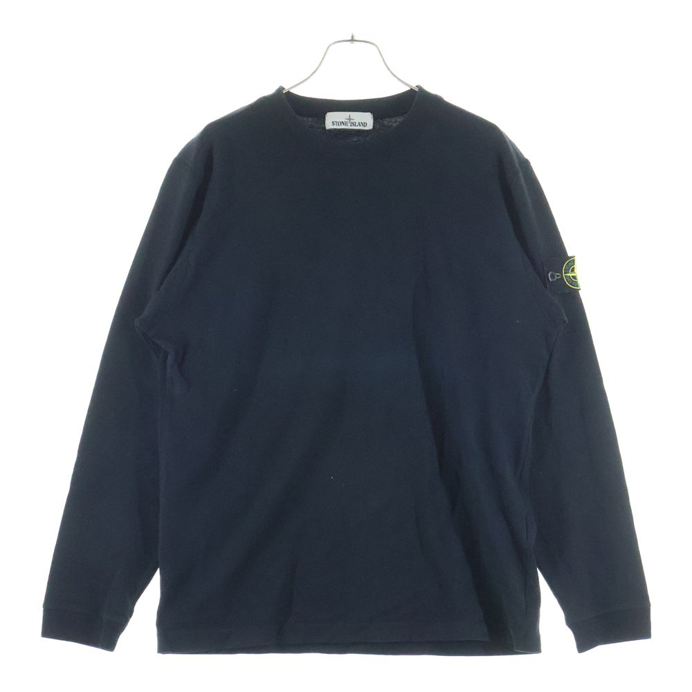 STONE ISLAND(ストーンアイランド) Sweatshirt クルーネック 長袖 カットソー ブラック
