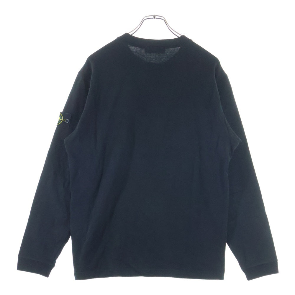 STONE ISLAND(ストーンアイランド) Sweatshirt クルーネック 長袖 カットソー ブラック