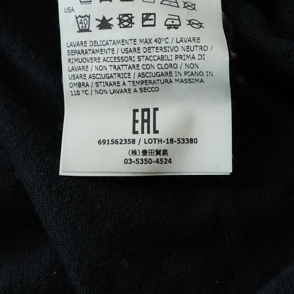 STONE ISLAND(ストーンアイランド) Sweatshirt クルーネック 長袖 カットソー ブラック