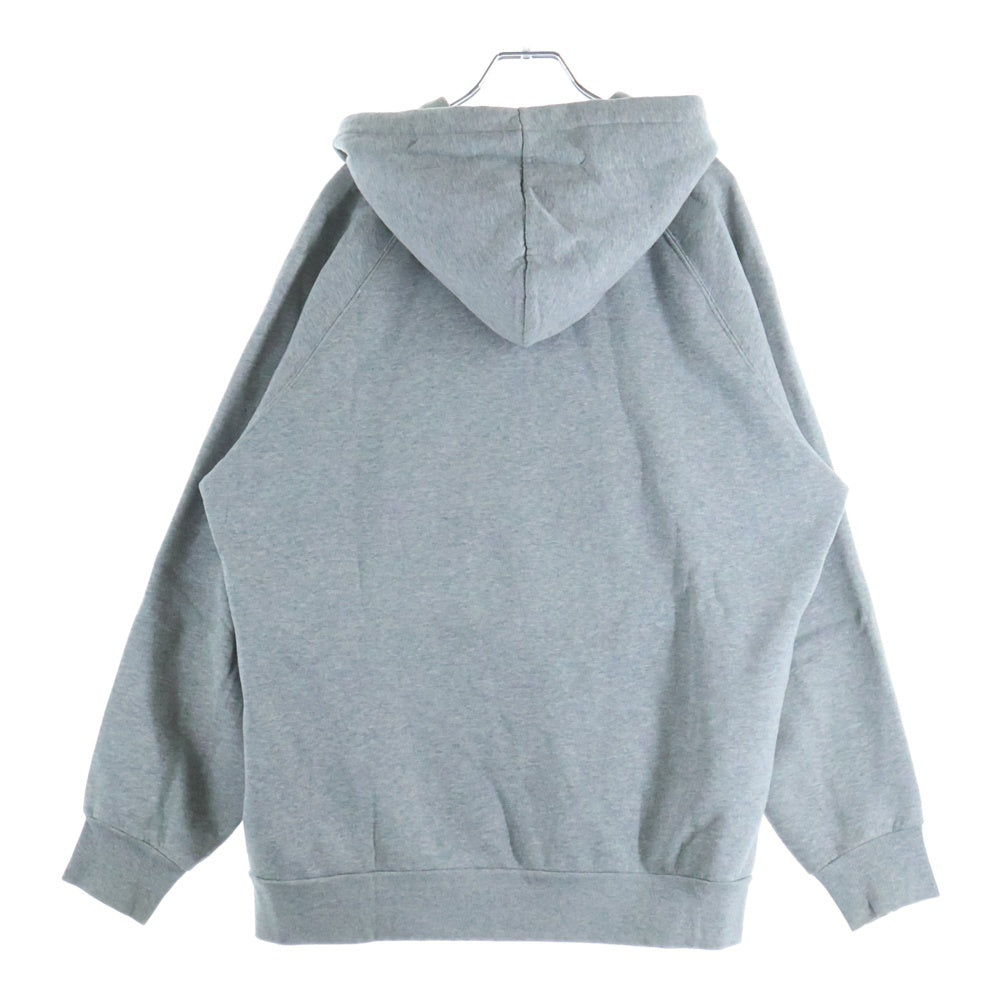 BURBERRY LONDON(バーバリーロンドン) LOGO HOODIE 8003015 ロゴパッチ プルオーバーパーカー フーディー グレー