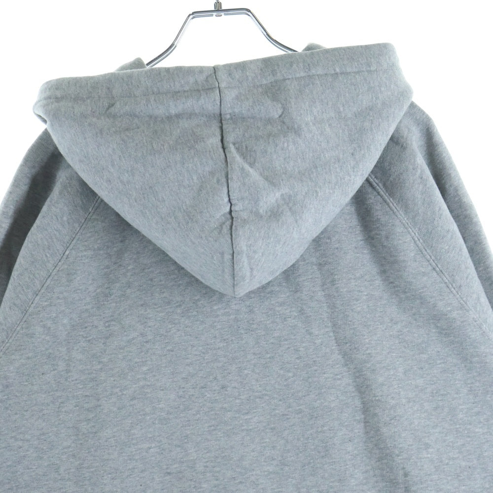 BURBERRY LONDON(バーバリーロンドン) LOGO HOODIE 8003015 ロゴパッチ プルオーバーパーカー フーディー グレー