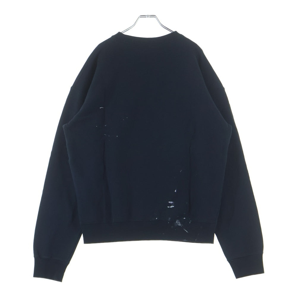 DIOR(ディオール) CACTUS JACK TRAVIS SCOTT 283J679A0531 カクタスジャック ペイント加工スウェット トレーナー ネイビー