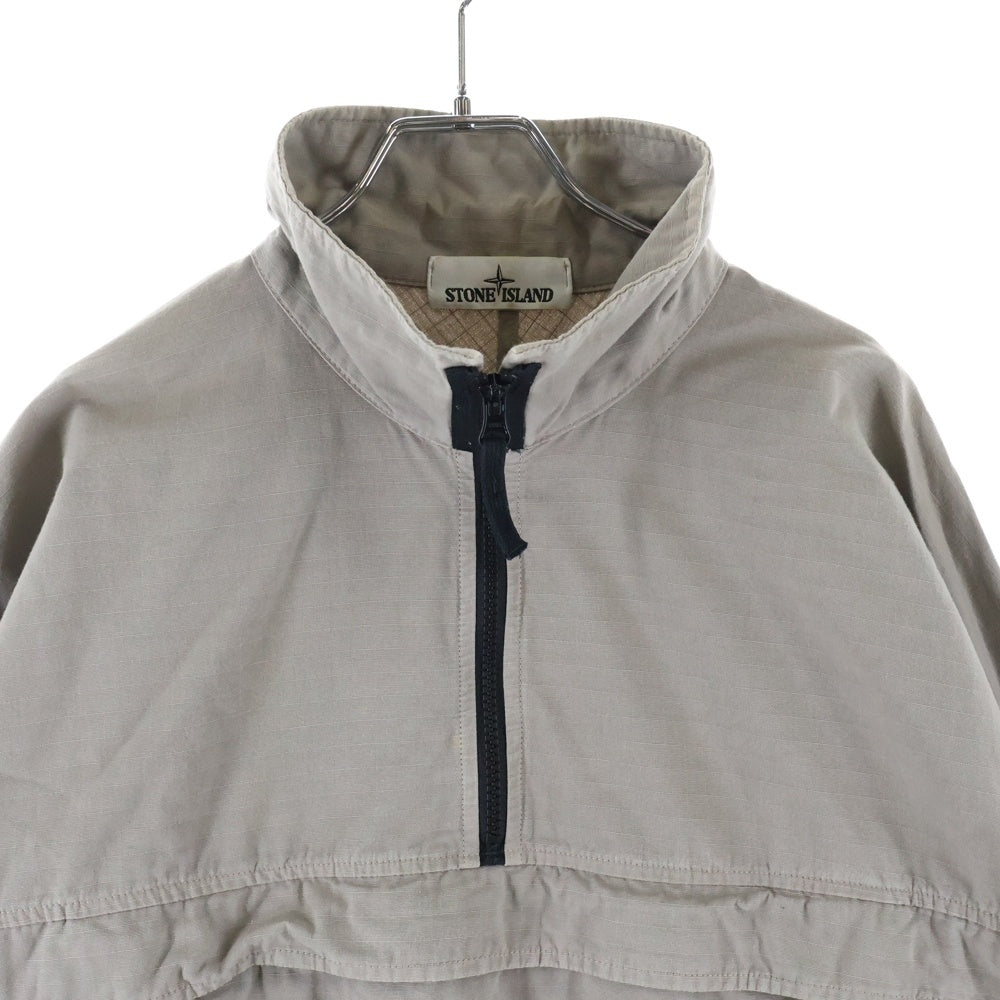 STONE ISLAND(ストーンアイランド) 20AW Cotton Ripstop Anorak Blouson 731510802 コットンリップストップアノラックブルゾン カーキ