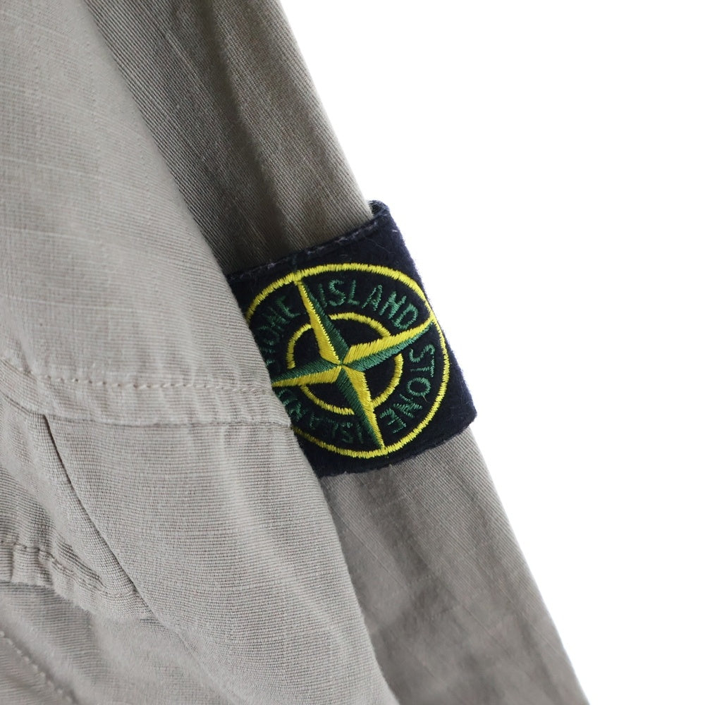 STONE ISLAND(ストーンアイランド) 20AW Cotton Ripstop Anorak Blouson 731510802 コットンリップストップアノラックブルゾン カーキ