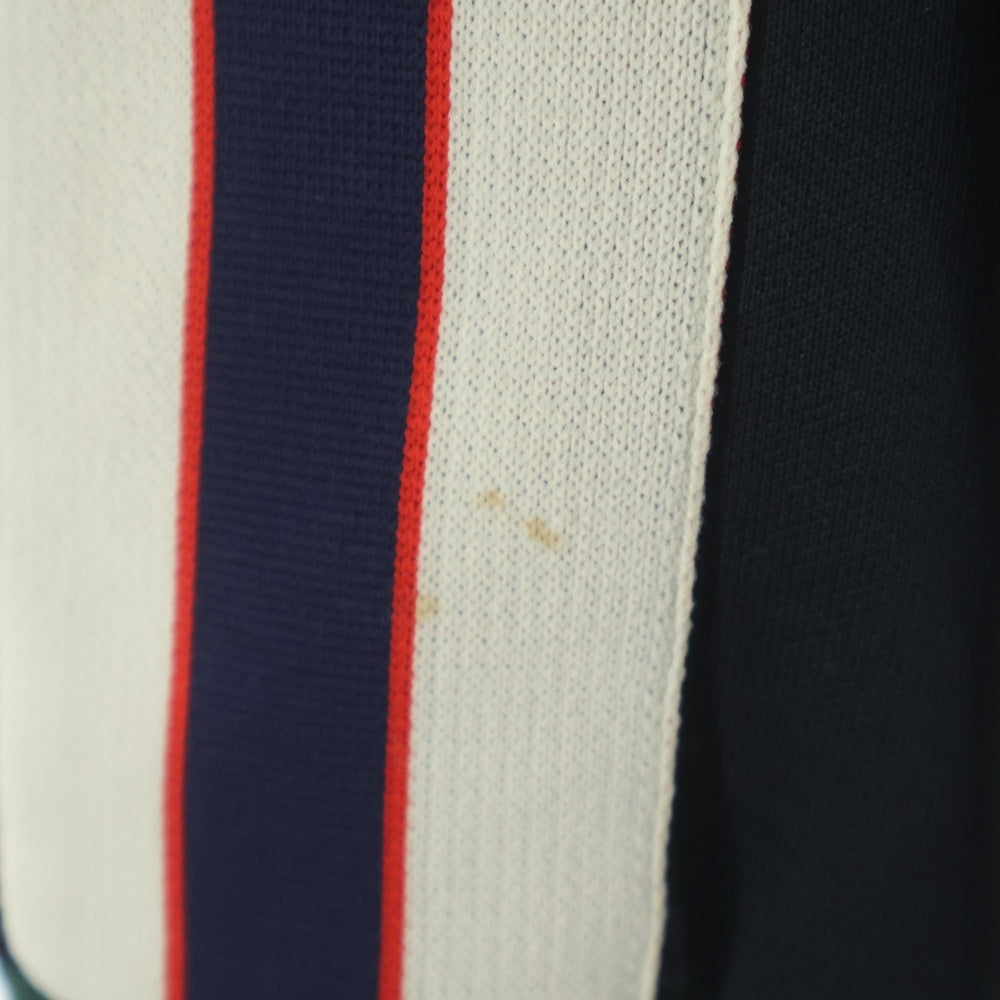 GUCCI(グッチ) 17AW TECHNICAL JERSEY JACKET 474634 X5T39 サイドライン テクニカル ジャージー トラック ブルゾン ブラック