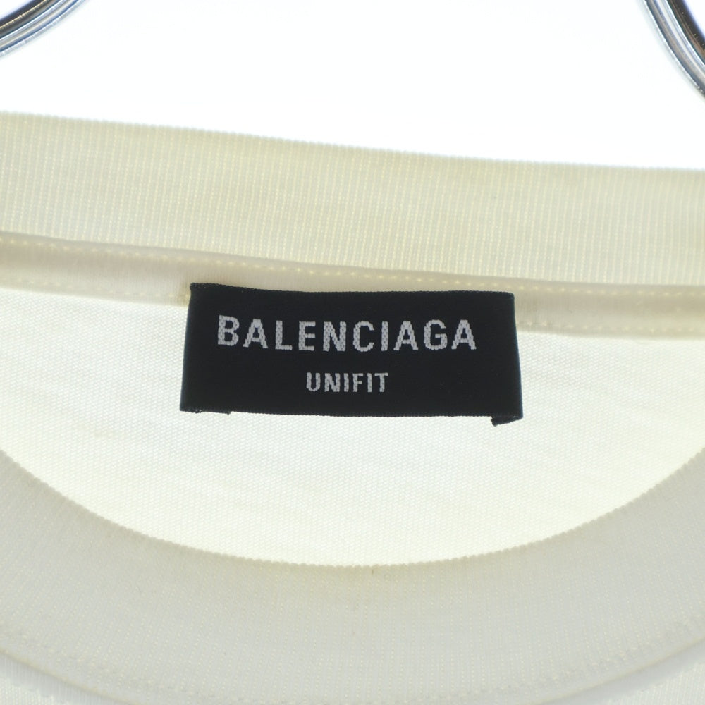 BALENCIAGA(バレンシアガ) 21AW NASA SPACE ナサ スペース パッチ 半袖Tシャツ カットソー ホワイト 651795 TKVD7