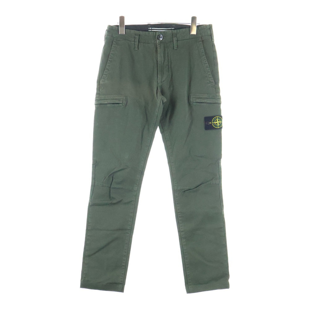 STONE ISLAND(ストーンアイランド) PANTALON CARGO パンタロン ジップフライ コットンパンツ カーキ 7315321L1