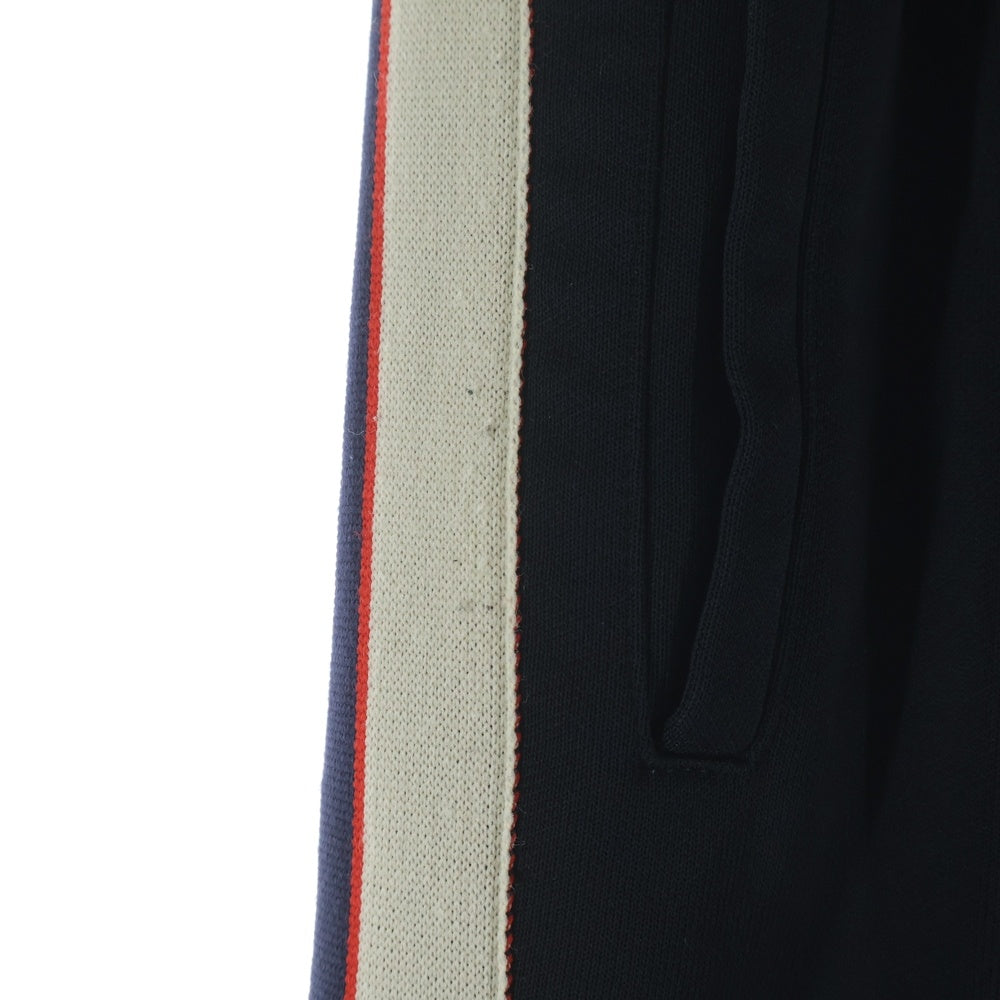 GUCCI(グッチ) 17AW GGサイドラインテクニカル トラックパンツ ブラック