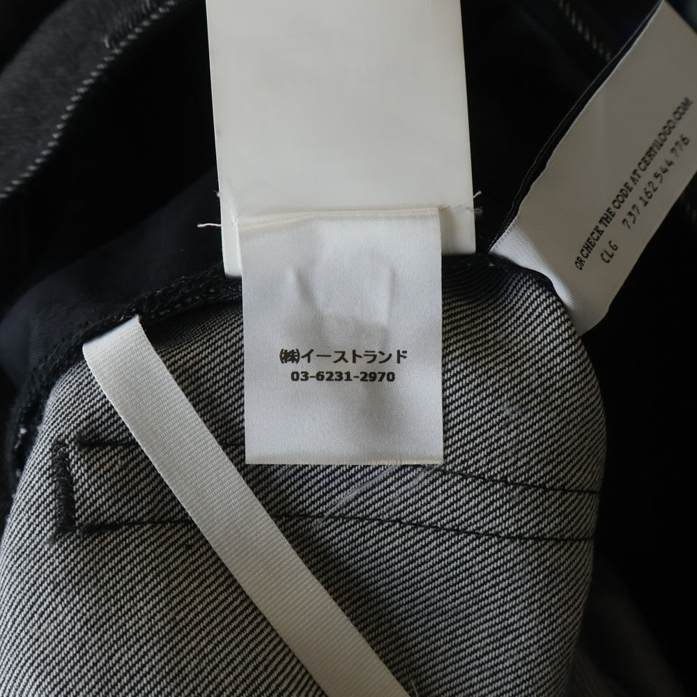 OFF-WHITE(オフホワイト) OMYA131F21DEN001 ワイドストレートデニムパンツ ブラック