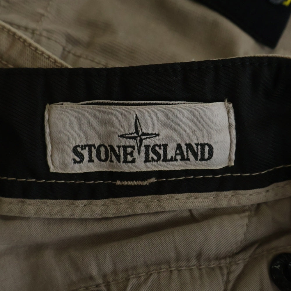 STONE ISLAND(ストーンアイランド) TREATMENT PANTS 711530702 カーゴ パンツ ベージュ