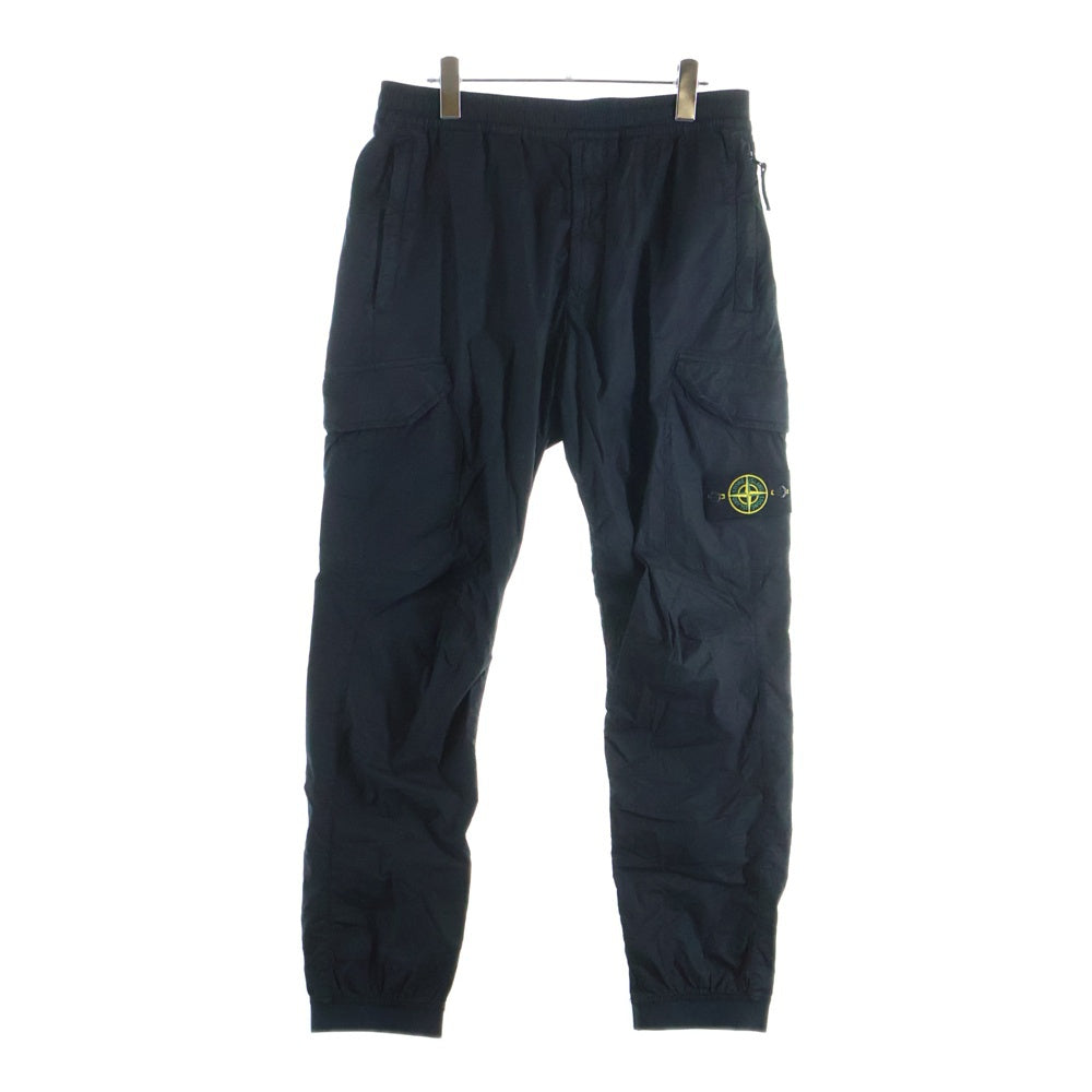 STONE ISLAND(ストーンアイランド) 20SS COTTON POPLIN STREACH CARGO PANT721531403 コットンポプリン ストレッチ カーゴ パンツ ブラック