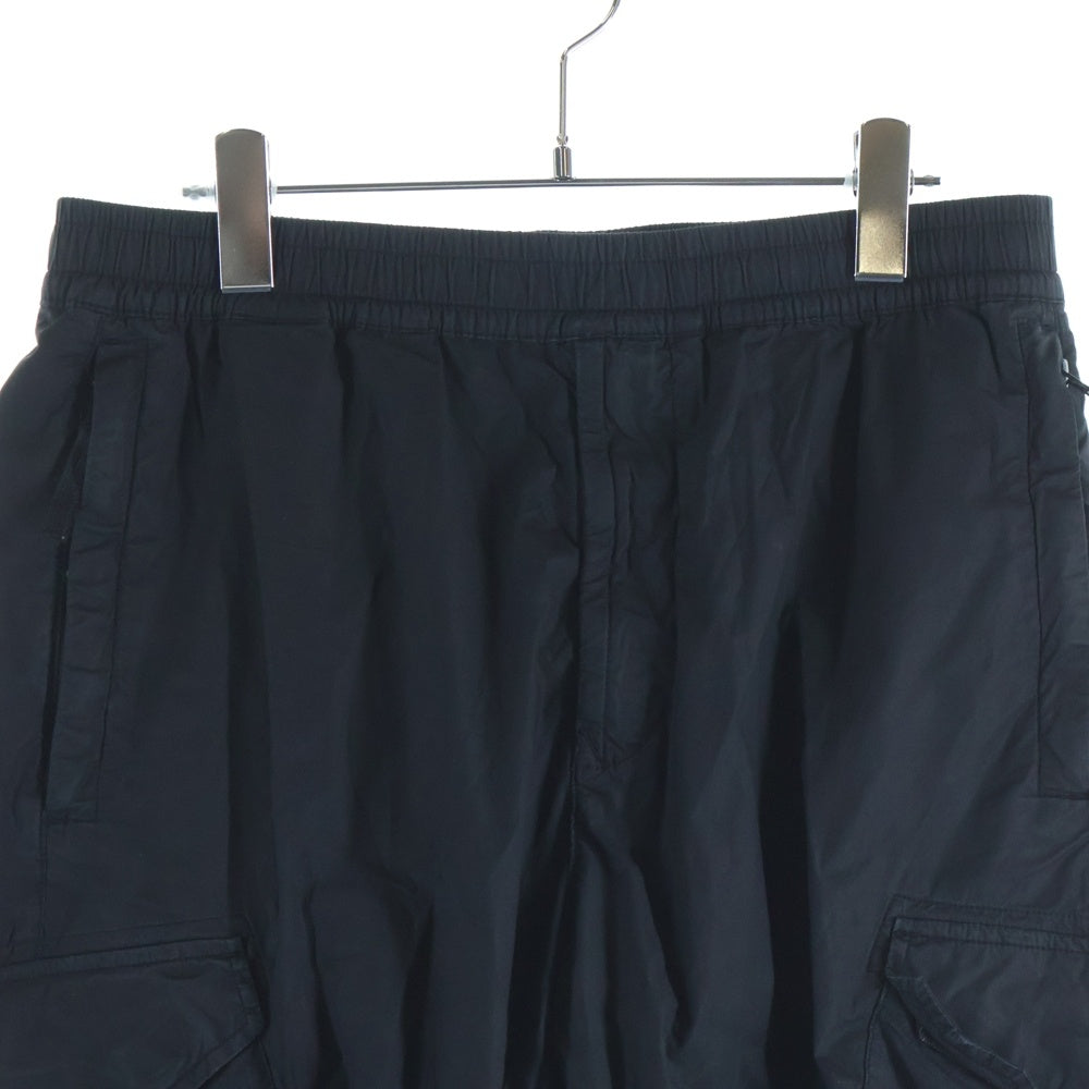 STONE ISLAND(ストーンアイランド) 20SS COTTON POPLIN STREACH CARGO PANT721531403 コットンポプリン ストレッチ カーゴ パンツ ブラック