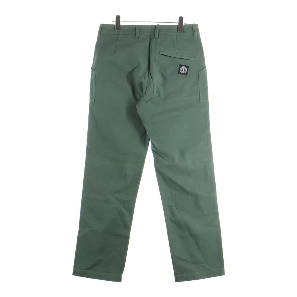 STONE ISLAND(ストーンアイランド) Cotton Baker Pants 751531604 コットン バイカー パンツ カーキ