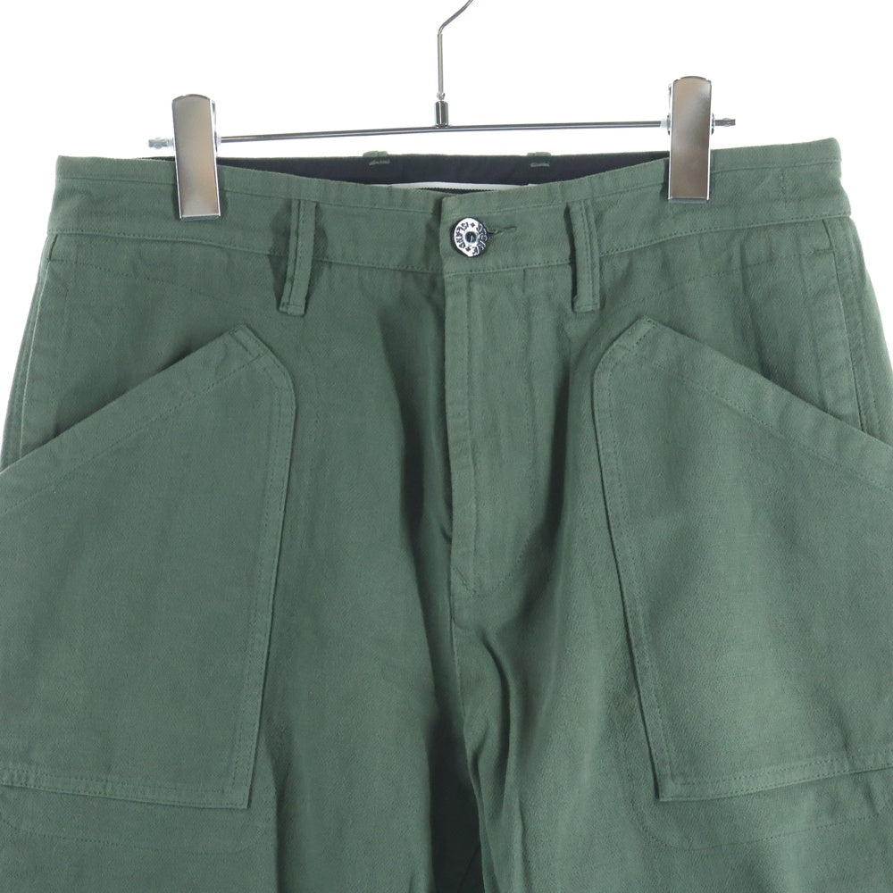 STONE ISLAND(ストーンアイランド) Cotton Baker Pants 751531604 コットン バイカー パンツ カーキ