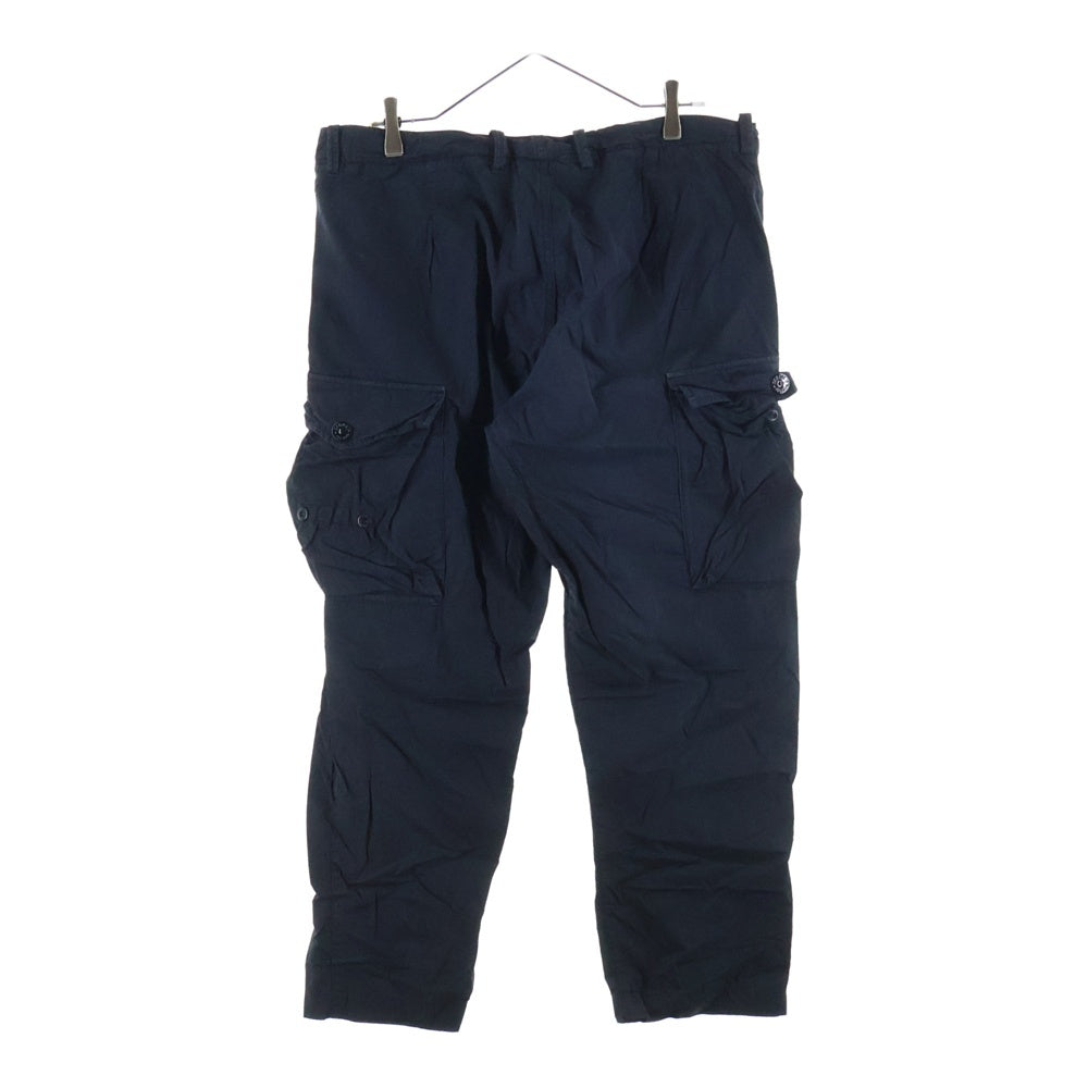 STONE ISLAND(ストーンアイランド) 19SS GHOST PIECE COTTON 7015314F2 カーゴロングパンツ ブラック