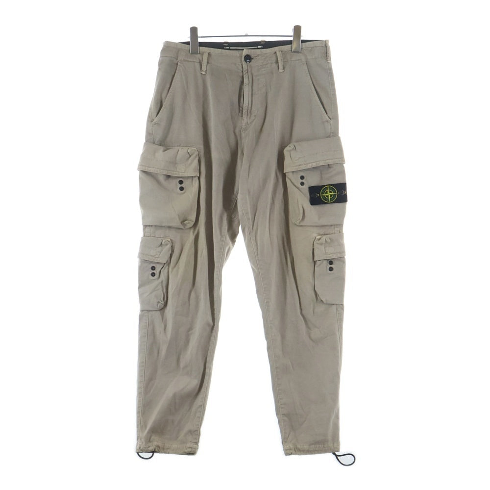 STONE ISLAND(ストーンアイランド) TREATMENT PANTS 711530702 カーゴ パンツ ベージュ