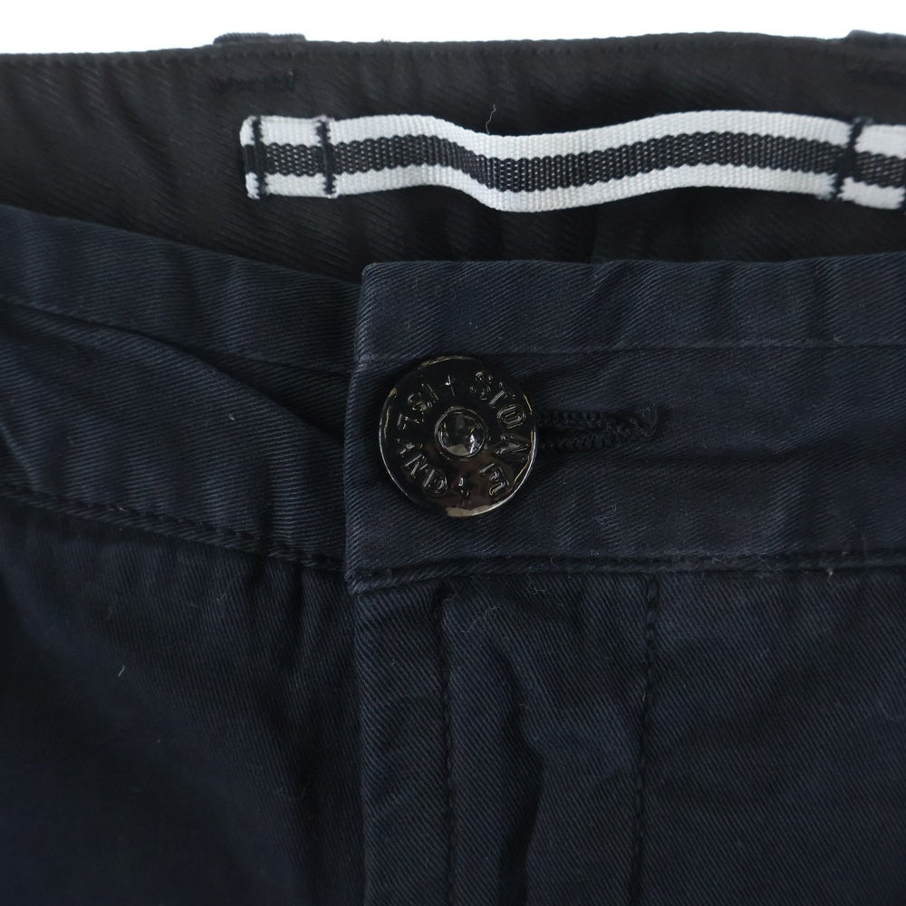 STONE ISLAND(ストーンアイランド) Cotton Cargo Pants 691531310 コットン カーゴ パンツ ブラック