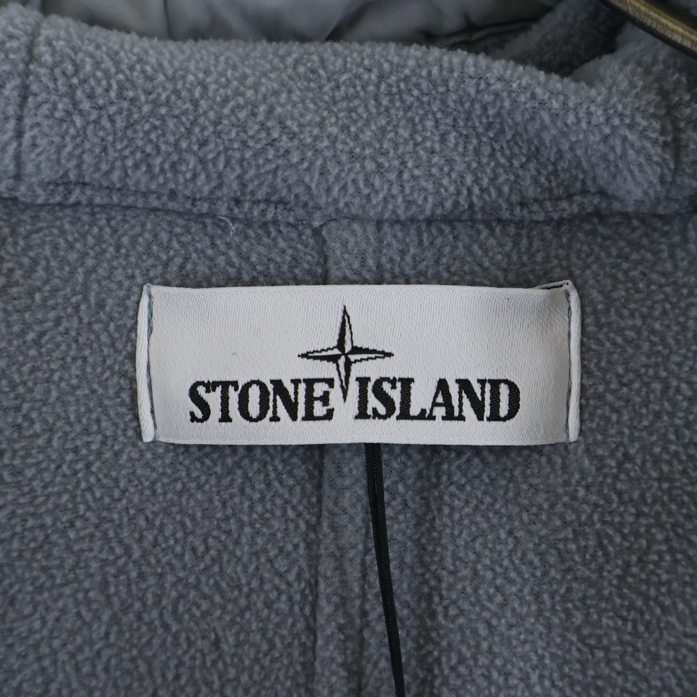 STONE ISLAND(ストーンアイランド) DAVID LIGHT-TC WITH MICROPILE 751541231 ナイロン フーディー ジャケット グレー