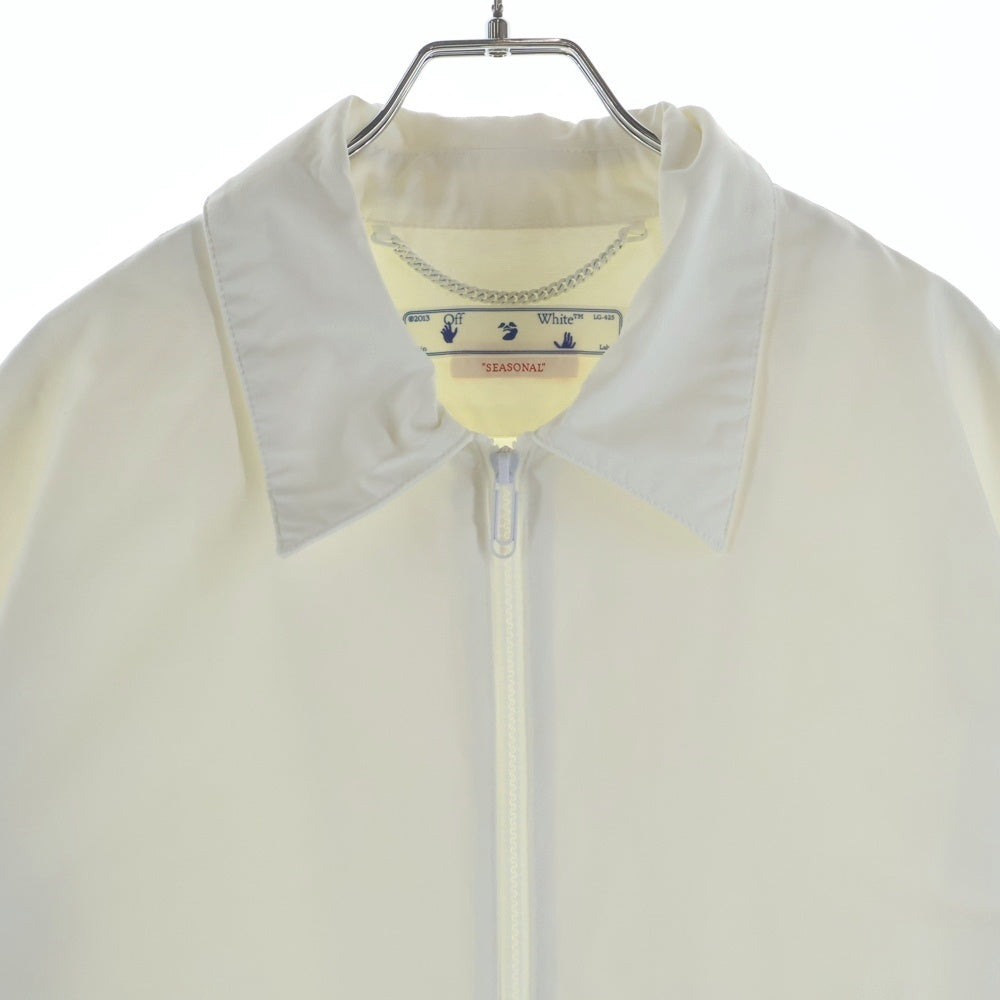 OFF-WHITE(オフホワイト) 22SS Neen Harrington Jacket OMEA313S22FAB001 ニーンハリントンジャケット ホワイト