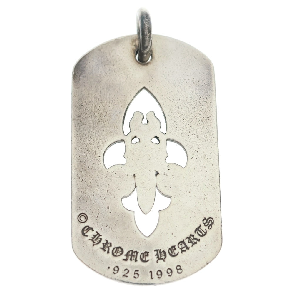 CHROME HEARTS(クロムハーツ) D TAG LRG FLE DAG フレアダガードッグタグ ラージドッグタグネックレストップ