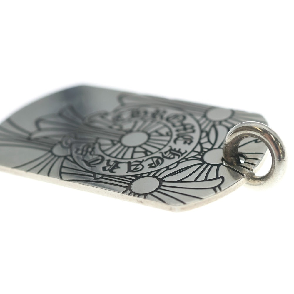 CHROME HEARTS(クロムハーツ) D TAG LRG GOD BLESS ゴットブレスドッグタグ ラージドッグタグネックレストップ