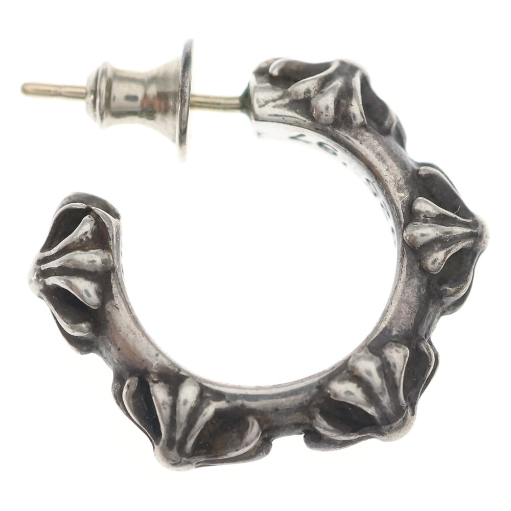 CHROME HEARTS(クロムハーツ) HOOP CROSS クロスバンド フープピアス シルバー BCA100