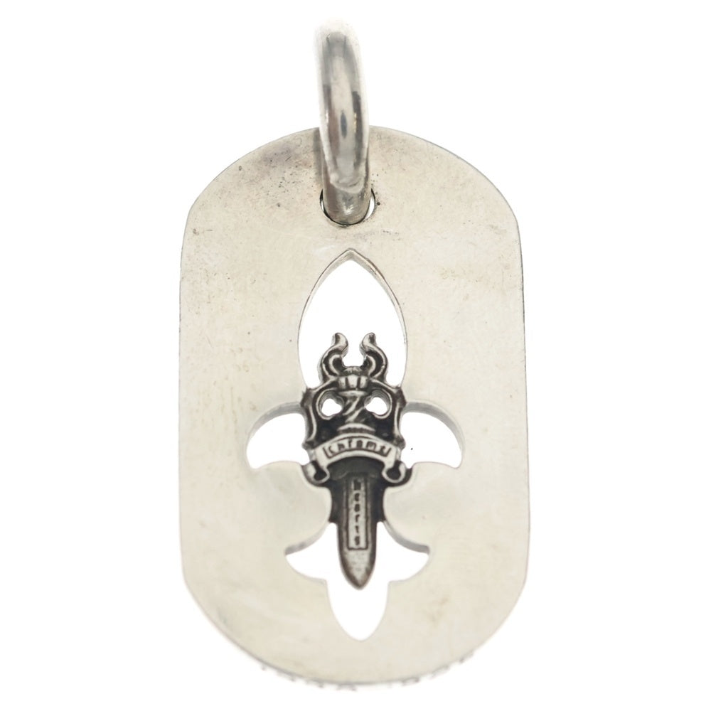 CHROME HEARTS(クロムハーツ) D TAG SML FLE DAG フレアダガードッグタグ スモールドッグタグネックレストップ