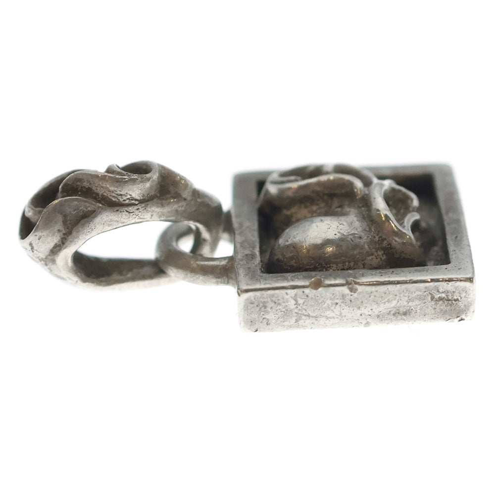CHROME HEARTS(クロムハーツ) FRAMED HEART フレームドハート チャーム ペンダントトップ シルバー BCA273
