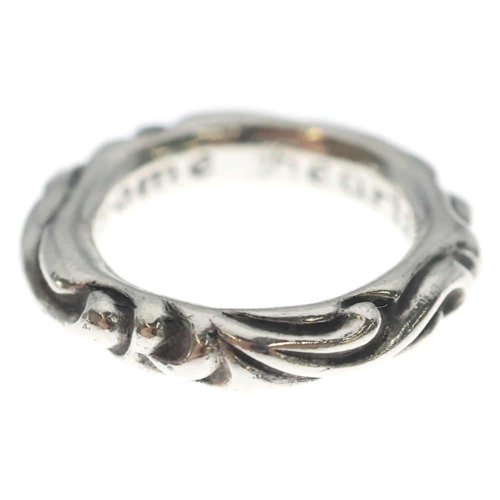 CHROME HEARTS(クロムハーツ) SCRL BAND スクロールバンド リング シルバー BCA351
