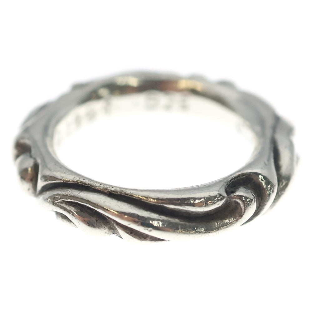 CHROME HEARTS(クロムハーツ) SCRL BAND スクロールバンド リング シルバー BCA351